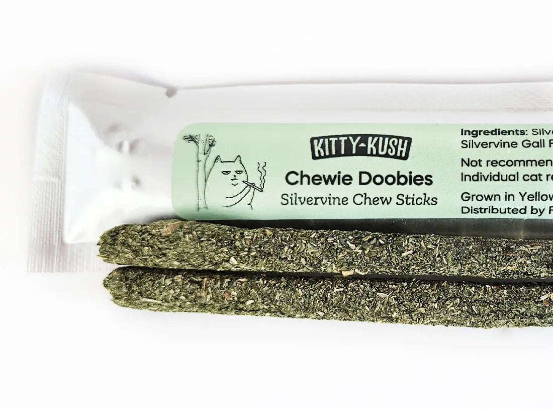 Chewie Doobies Silvervine Sticks Trial Pack Closeup