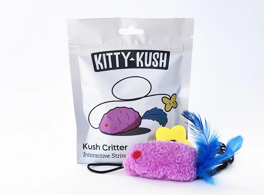 Kush Critter in front of package